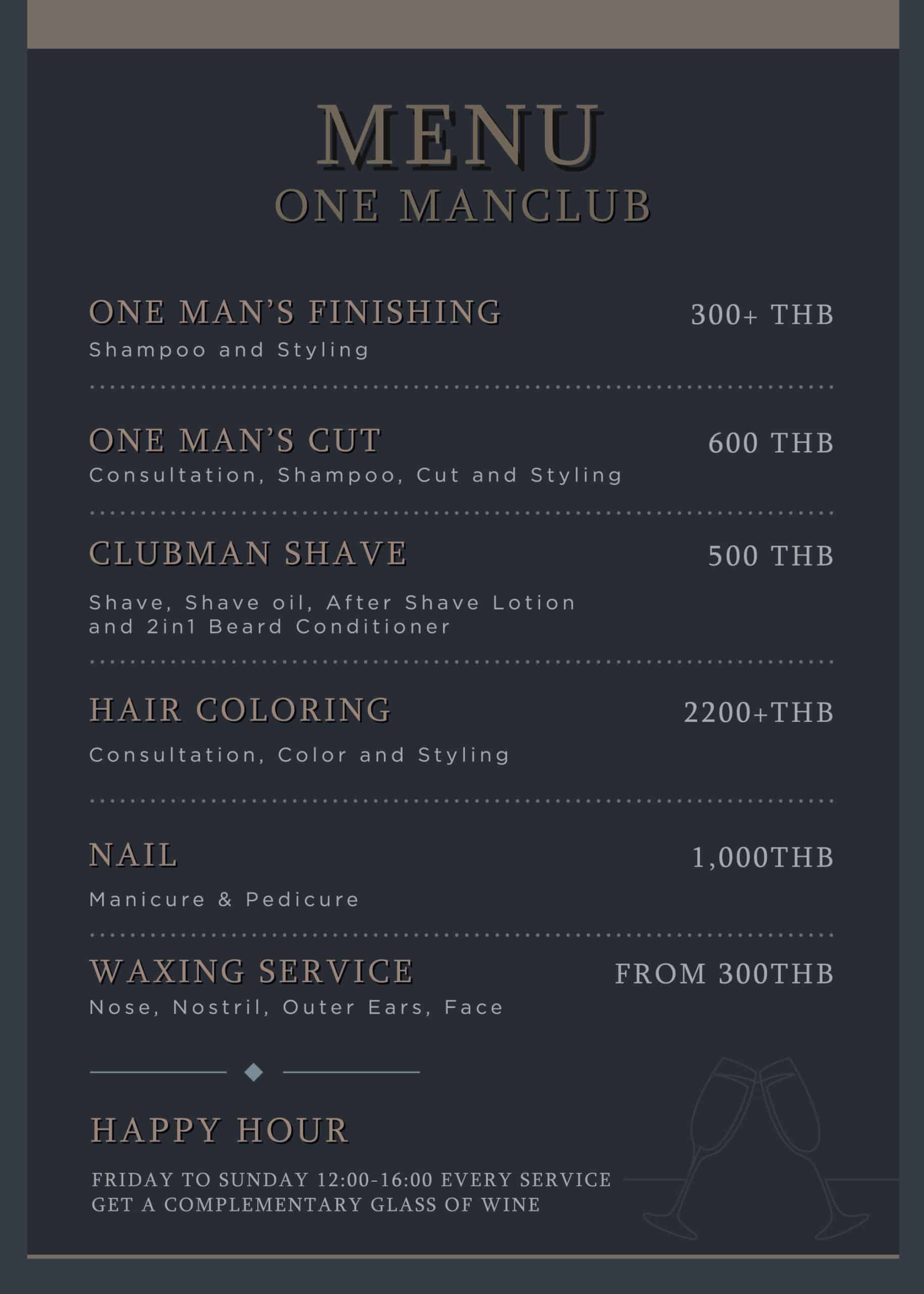 ตัดผมชาย ราคา