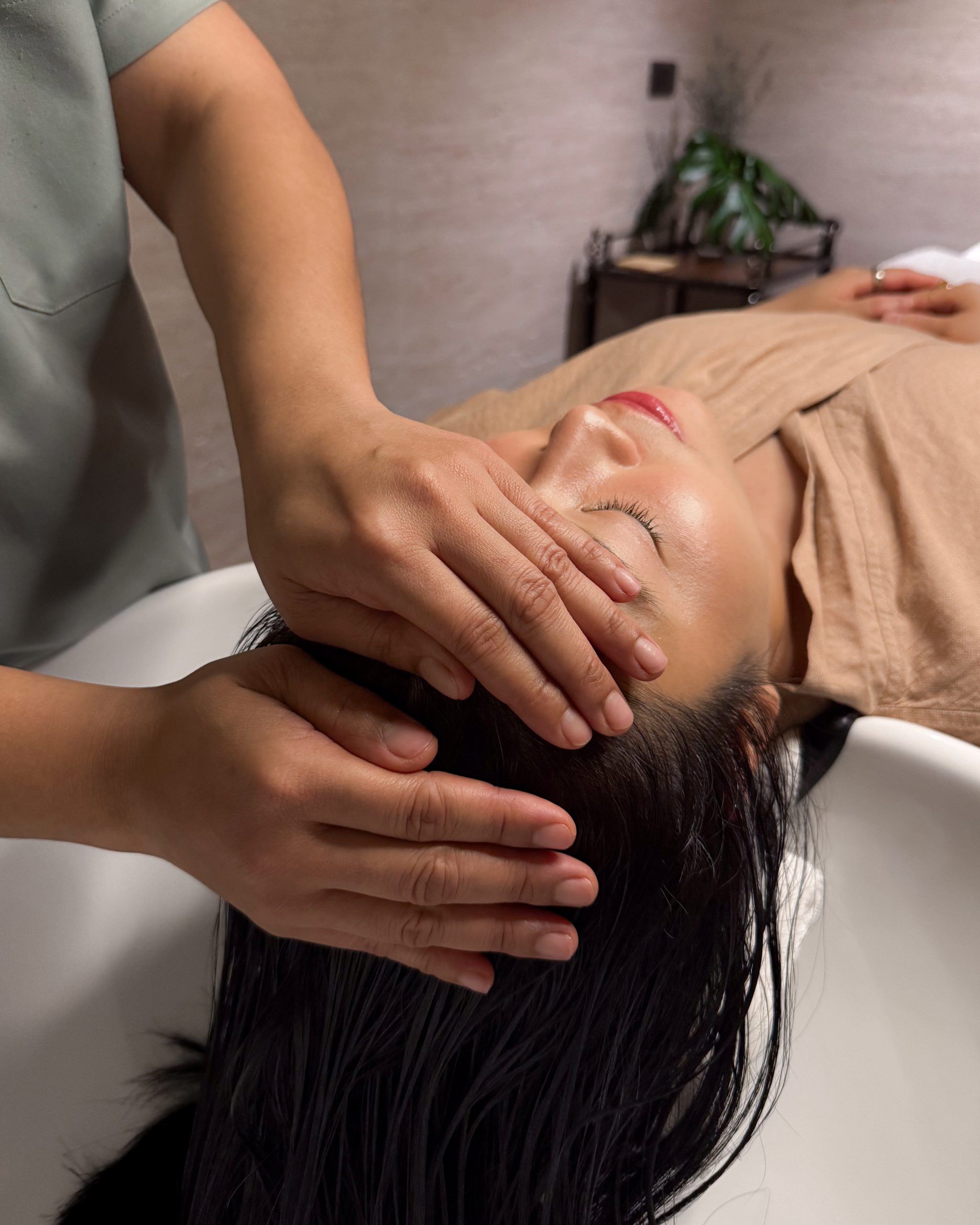 Indian Head Massage – บรรเทาอาการปวดไมเกรน