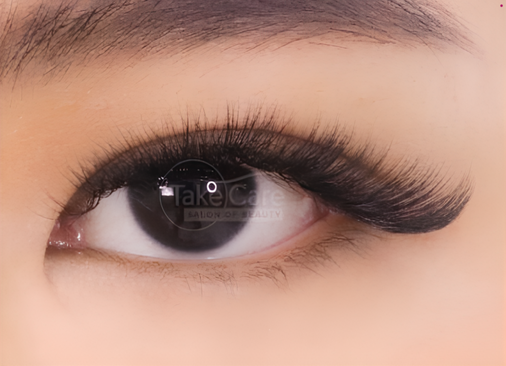 Chicago lash style, open eye