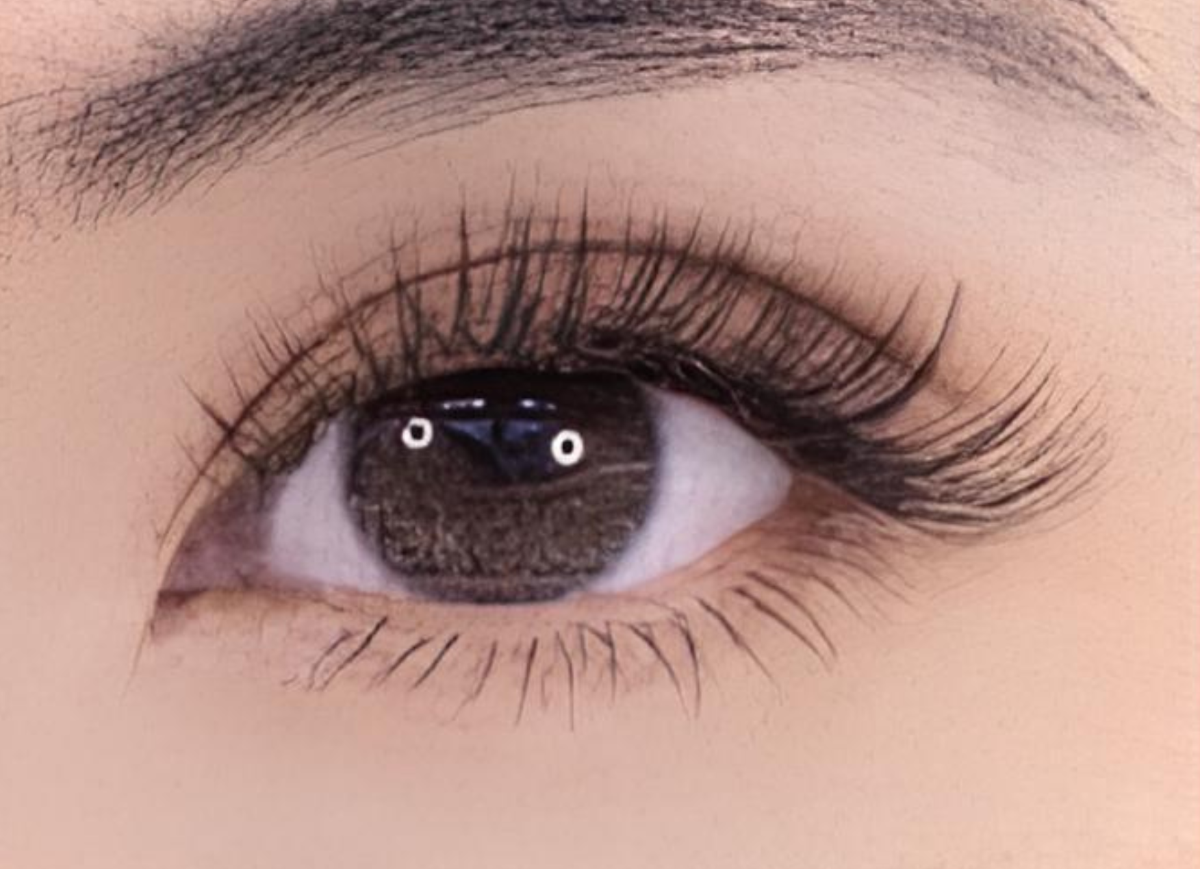 Regdoll lash style, open eye