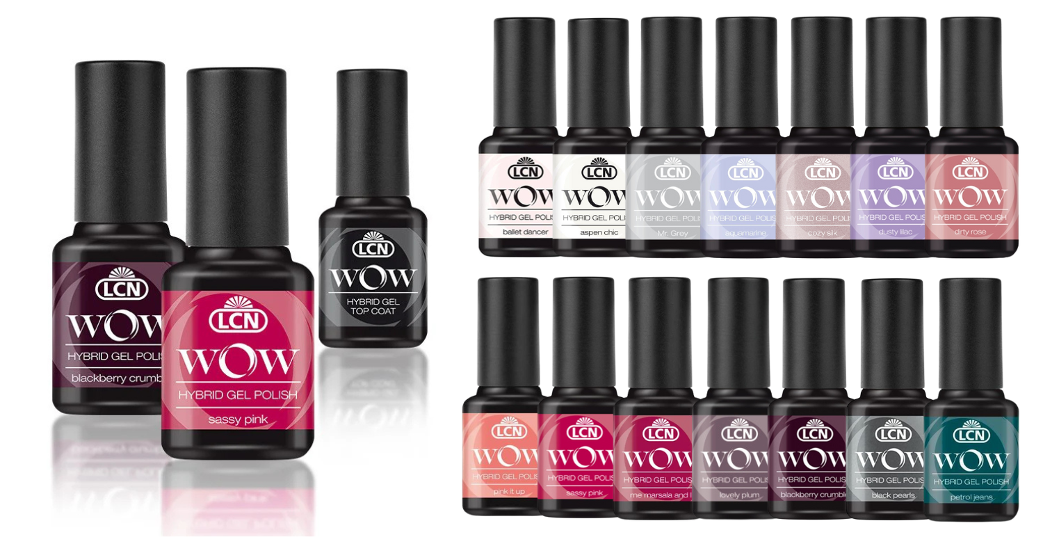 CN WOW Hybrid Gel Polish Pastel & Nude Collection
