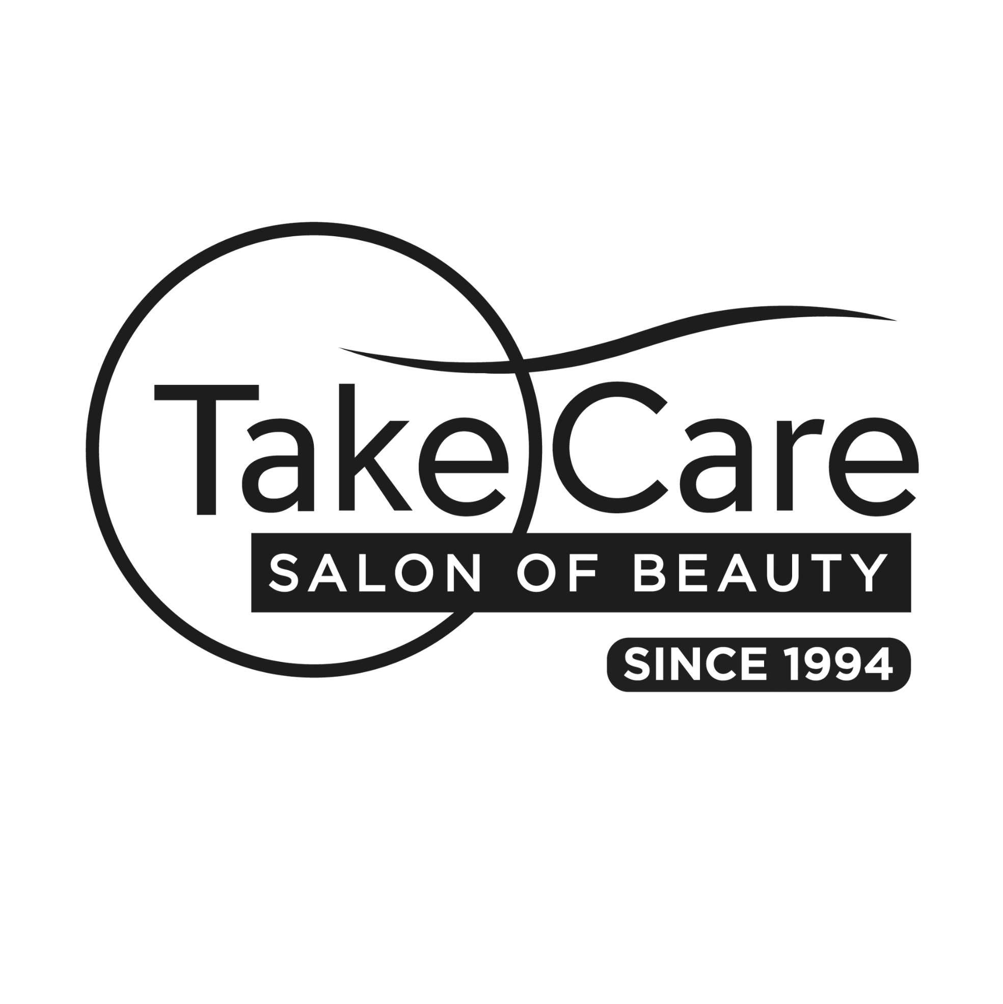 โลโก้ TakeCare Salon of Beauty ตั้งแต่ปี 1994